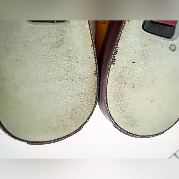 Jack Purcell Converse Leather Sneakers with straps US size 8 Gold Brown - Picture 15 of 15